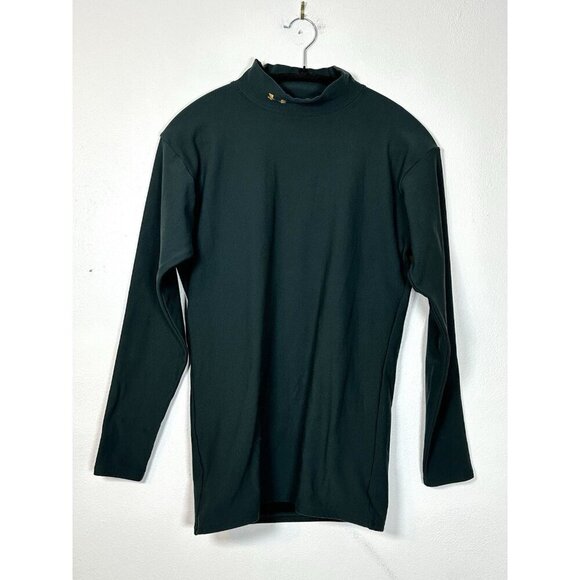 Under Armour Shirt Extra Large Green Pullover Compression Athletic L Large - Picture 1 of 8